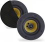 Aquasound Rumba speakerset 45w (0 5" tweeter) zwart rond 120 mm diepte 55 mm randloos ipx4 SPKRUMBA-Z - Thumbnail 2