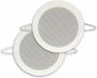 Aquasound Twist speakerset spatwaterdicht 45 watt kleur wit ral 9016 (afm. 135 x 43 mm) SPKTWIST135-W - Thumbnail 2