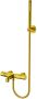 Boss & Wessing Bad Douchekraan BWS Colorato Opbouw Thermostatisch Geborsteld Goud - Thumbnail 2