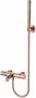 Boss & Wessing Bad Douchekraan BWS Colorato Opbouw Thermostatisch Geborsteld Koper - Thumbnail 2