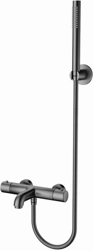 Aquasplash Bad Douchekraan Colorato Opbouw Thermostatisch Gunmetal