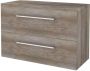 Boss & Wessing Badmeubelset BWS Salt 100x46cm Met Grepen 2 Lades Met Afdekplaat Scotch Oak - Thumbnail 2