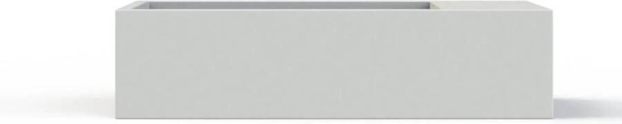 Aquasplash Fontein Crosstone Lisa 36x18x9 cm Solid Surface Mat Wit