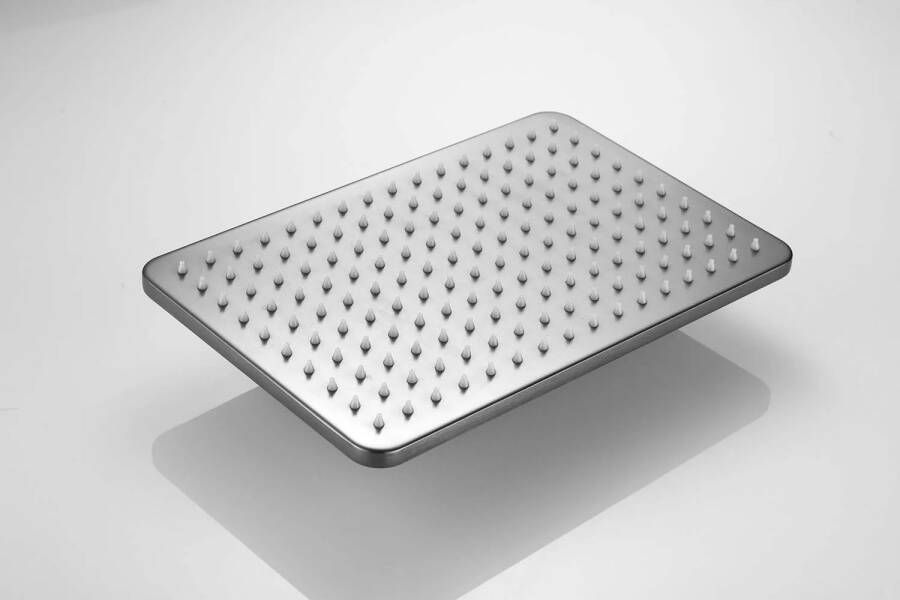 Boss & Wessing Hoofddouche BWS Vision Rechthoekig 30x20 cm Gunmetal