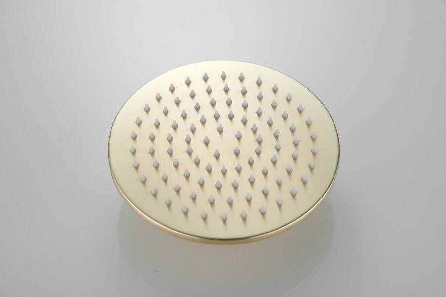 Boss & Wessing Hoofddouche BWS Vision Rond 20 cm Mat Goud