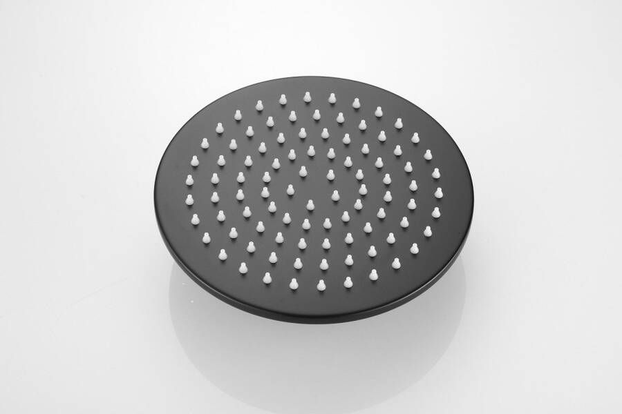 Boss & Wessing Hoofddouche BWS Vision Rond 20 cm Mat Zwart