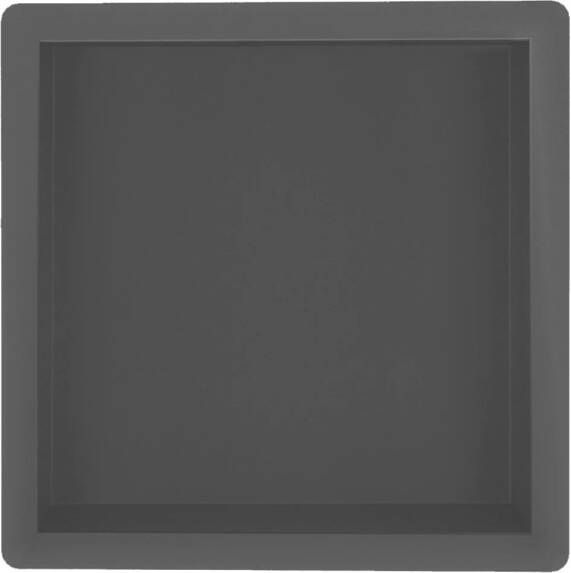 Aquasplash Inbouwnis BWS 30x30x10 RVS Gunmetal