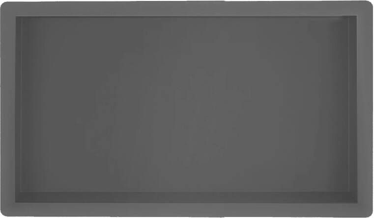 Boss & Wessing BWS Inbouwnis | 30x60x10cm | RVS Gunmetal