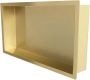 Boss & Wessing Inbouwnis BWS Incorporado 30x60x10 cm Geborsteld Messing Goud - Thumbnail 2