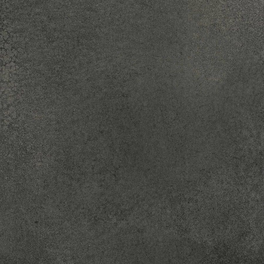 Arcana Vloer & Wandtegel Cliff R-Igneo Gerectificeerd 79.3x79.3 cm Gepolijst Donkergrijs