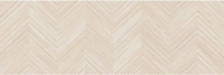 Baldocer Wandtegel Larchwood Zig Maple 40x120 cm Creme