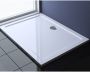 Best Design Dona lage rechthoekige douchebak 140x90x4cm Glans Wit - Thumbnail 3
