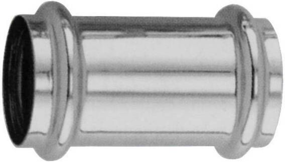 Best Design Koppelstuk Ore 32 mm Geborsteld RVS