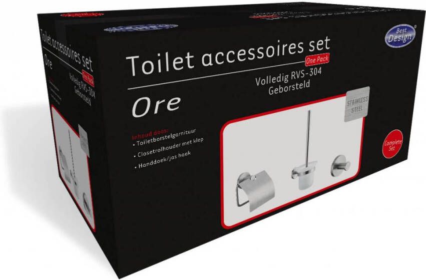 Best Design Ore Toilet Accessoires Set