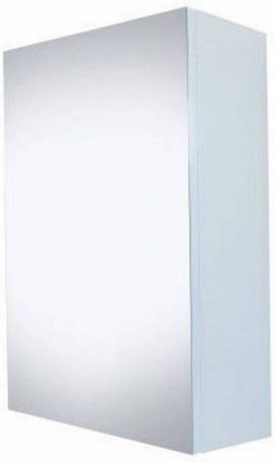 Douche Concurrent Spiegelkast Fonty 40x60x18cm MDF Hoogglans Wit - Foto 2