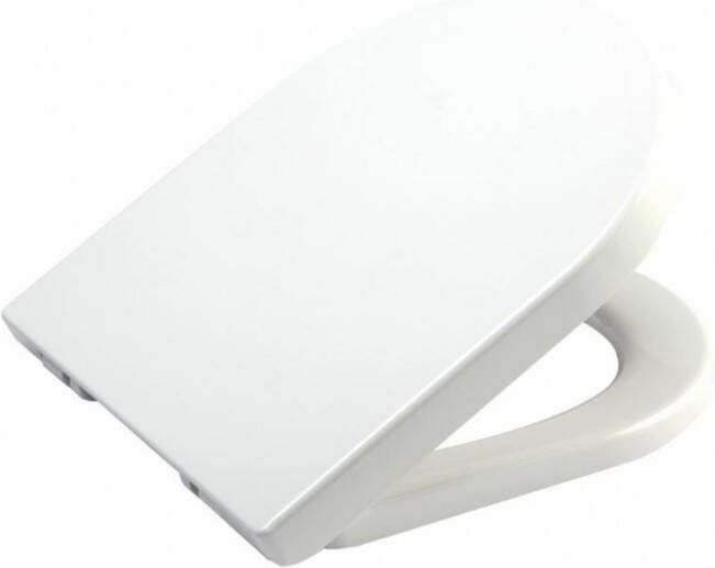 Best design soft closing toiletzitting ten behoeve van wandcloset Molina glanzend wit - Foto 2