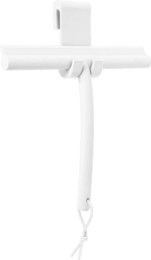 Blomus VIPO Wisser met deurhaak hoogte 20cm breedte 25cm lengte 2 5cm White 66313