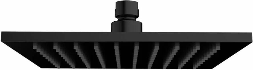 Boss & Wessing BWS Hoofddouche Luxe Vierkant 30x30 cm Mat Zwart