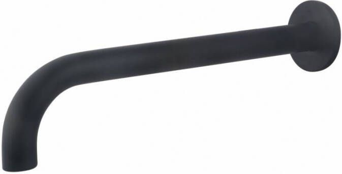 Boss & Wessing AQS Wastafelkraan Uitloop Rond 31.3 cm Mat Zwart