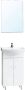 Boss & Wessing Badmeubelset Napolini 50 cm wit incl. spiegel - Thumbnail 2