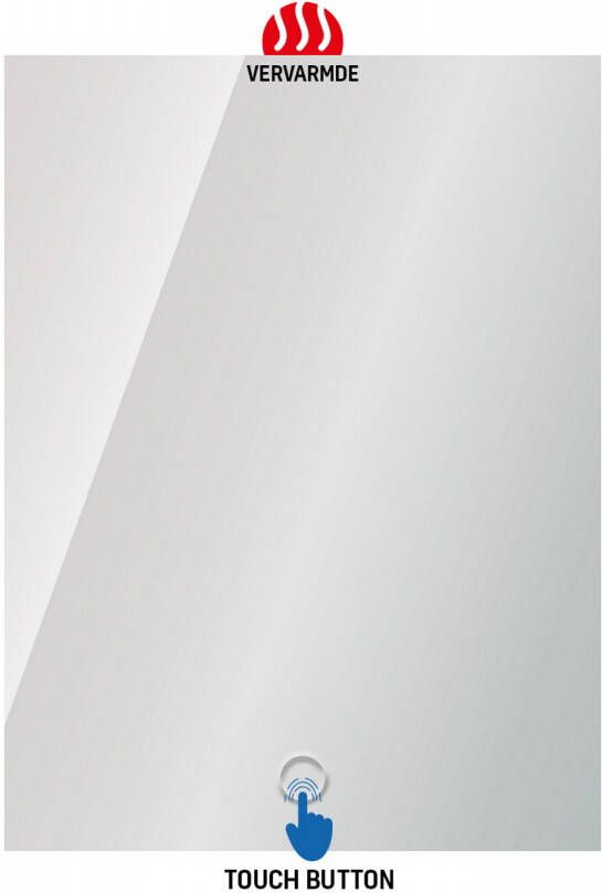 Boss & Wessing Badkamerspiegel BWS Queen 60x80 cm Met Verlichting en Verwarming