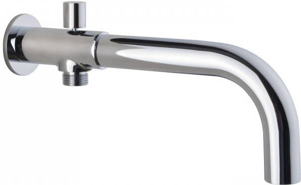 Boss & Wessing Baduitloop BWS Inbouw Rond Met Omstel 24 cm Chroom