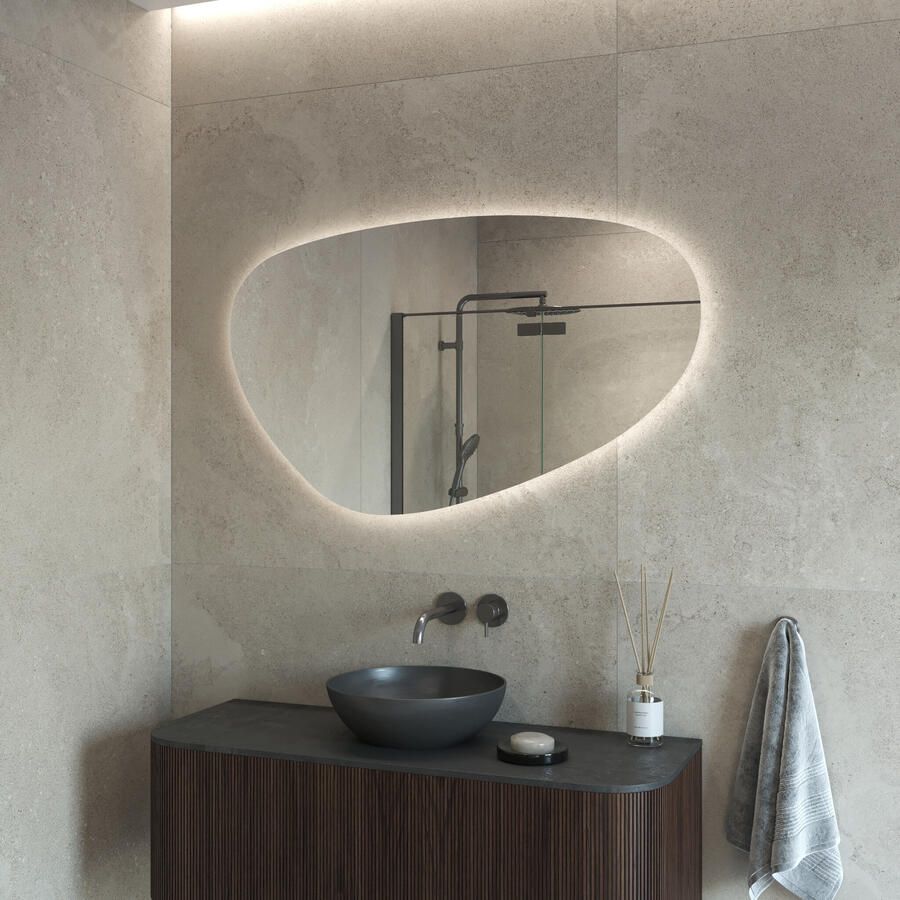 Boss & Wessing Spiegel BWS Archa Organisch LED Verlichting 60 cm