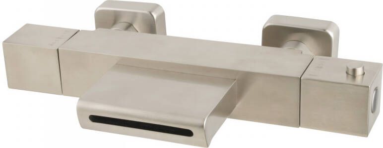 Boss & Wessing BWS Badkraan Rodos Waterval Thermostatisch Vierkant RVS