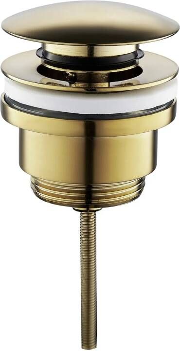 Boss & Wessing Clickwaste BWS Mark 5 4 Laag Geborsteld Messing Goud