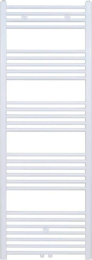 Boss & Wessing Designradiator BWS Nile Gobi 160x40cm 614W Wit (Midden zij-aansluiting)