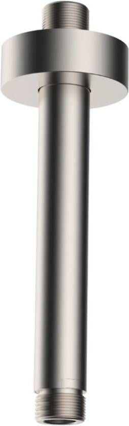 Boss & Wessing Douchearm BWS Danielle Met Plafondbevestiging 15 cm Geborsteld Staal