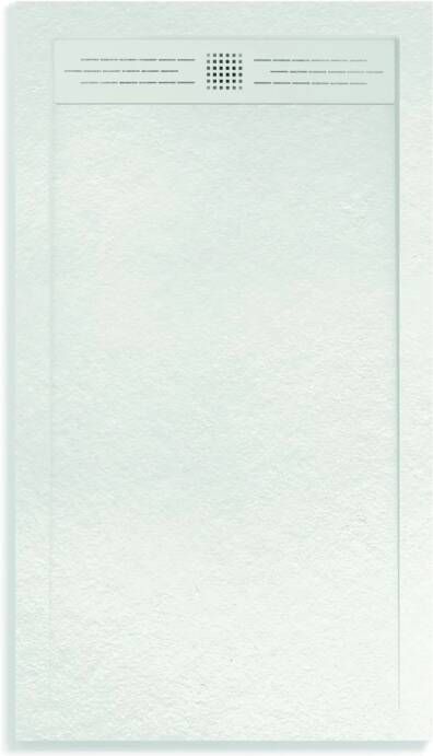 Boss & Wessing Douchebak Veroni Elite 120x80 cm Composietsteen Wit