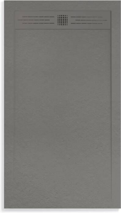 Boss & Wessing Douchebak Veroni Elite 140x90 cm Composietsteen Grijs