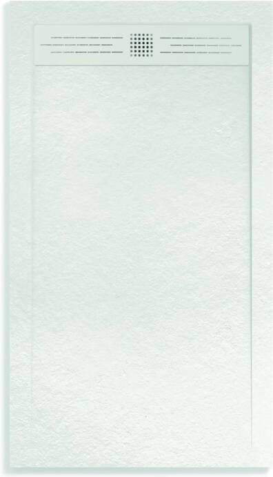 Boss & Wessing Douchebak Veroni Elite 140x90 cm Composietsteen Wit