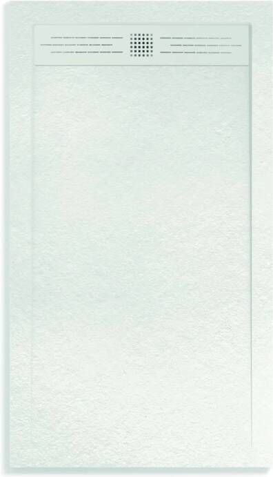 Boss & Wessing Douchebak Veroni Elite 180x90 cm Composietsteen Wit