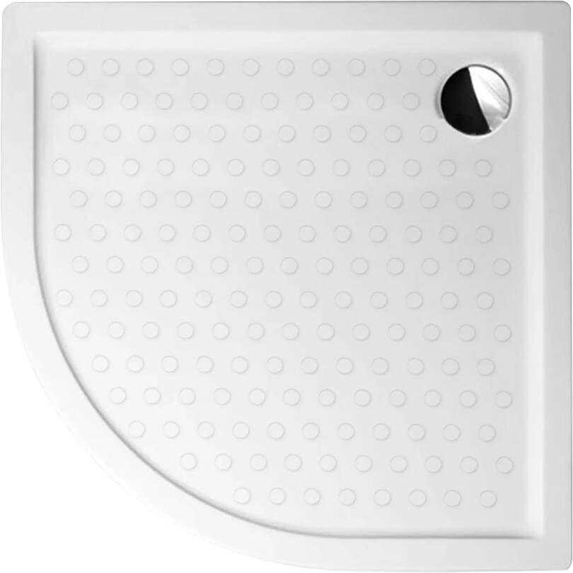 Boss & Wessing Douchebak BWS Veroni Kwartrond 100x100x15 cm Acryl Wit