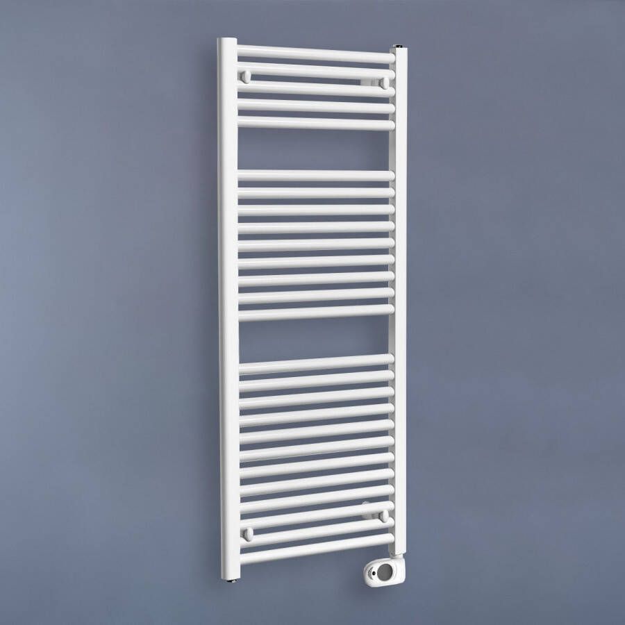 Boss & Wessing Elektrische Radiator BWS Emma 118 5x60 cm Gepoedercoat Wit