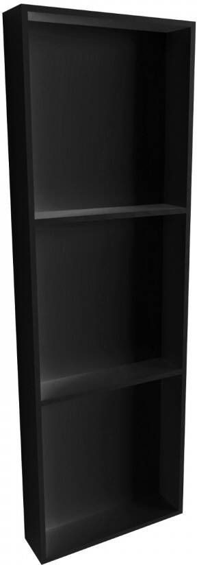 Boss & Wessing In Of Opbouwnis BWS 59.5x29.5x8 cm met 3 Schappen Mat Zwart