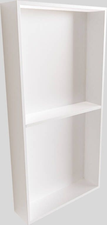 Boss & Wessing In Of Opbouwnis BWS 89.5x29.5x8 cm met 2 Schappen Wit