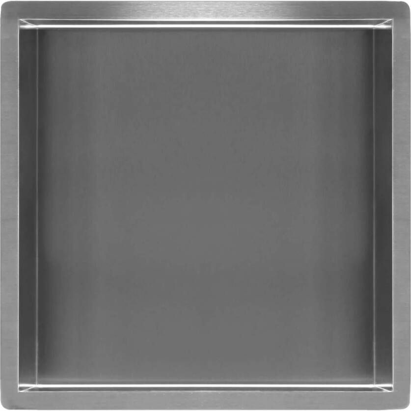 Boss & Wessing Inbouwnis BWS Elegance 30x30x7 cm RVS