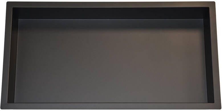 Boss & Wessing Inbouwnis BWS Elegance 30x60x7 cm Mat Zwart