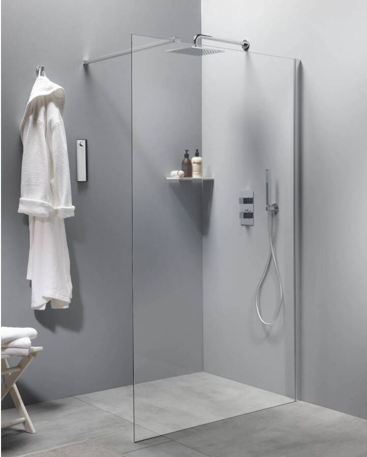 Boss & Wessing Inloopdouche BWS Free Time 100x200 cm Timeless Coating Chroom - Foto 2