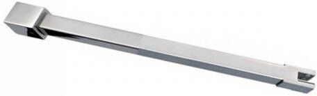 Boss & Wessing Plafondsteun 40-80 cm Inkortbaar Chroom