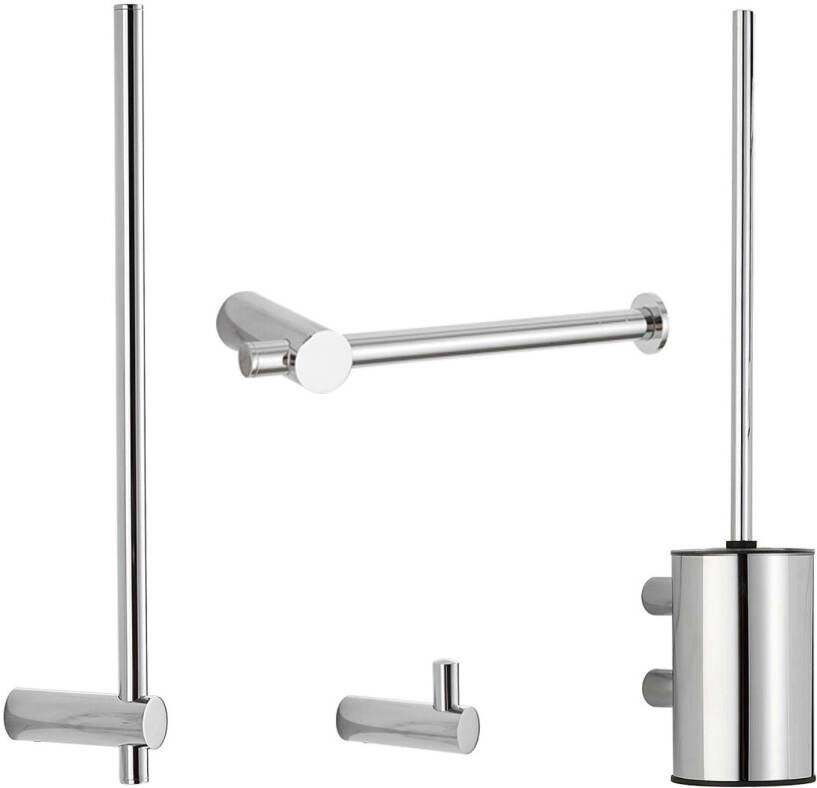 Boss & Wessing Toiletaccessoires Set Aquasplash Academy Chroom