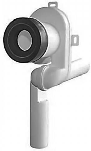 SaniGoods urinoir sifon horizontaal en verticaal