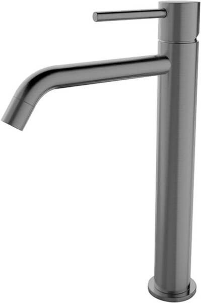 Boss & Wessing Wastafelmengkraan Hoog BWS Uitloop 19.5 cm 1-hendel Gunmetal
