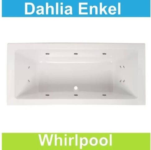 Boss & Wessing Whirlpool Dahlia 180x80 cm Enkel systeem