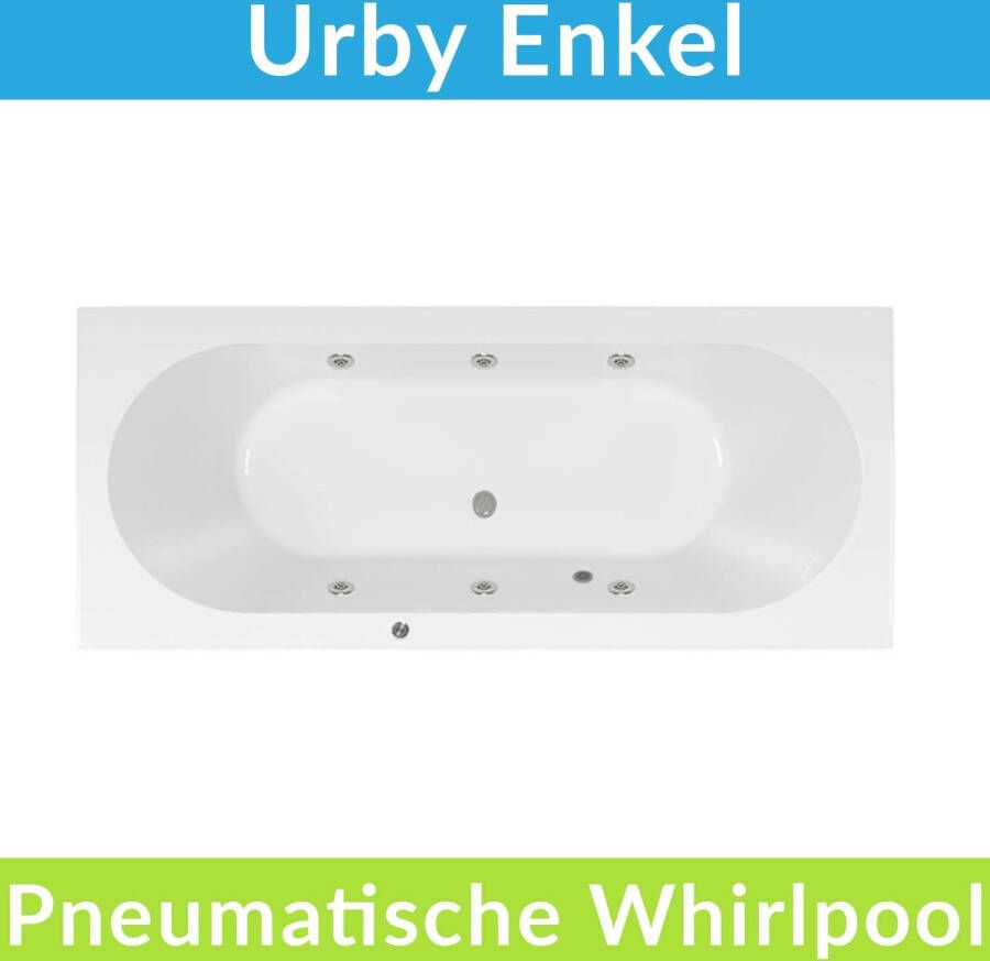 Boss & Wessing Whirlpool Pneumatisch Urby 190x90 cm Enkel Systeem