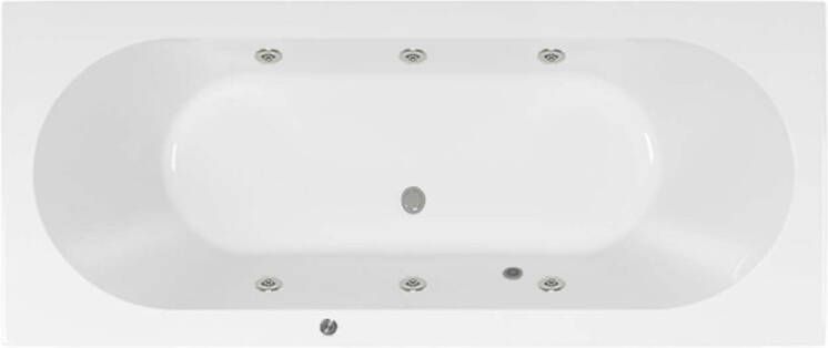 Boss & Wessing Whirlpool Pneumatisch Urby 190x90 cm Enkel Systeem