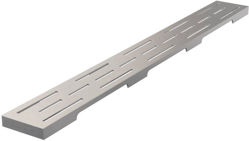 Brauer Douchegootrooster StanGrid RVS Standaard tbv Douchegoot STD W PS 50x7 cm